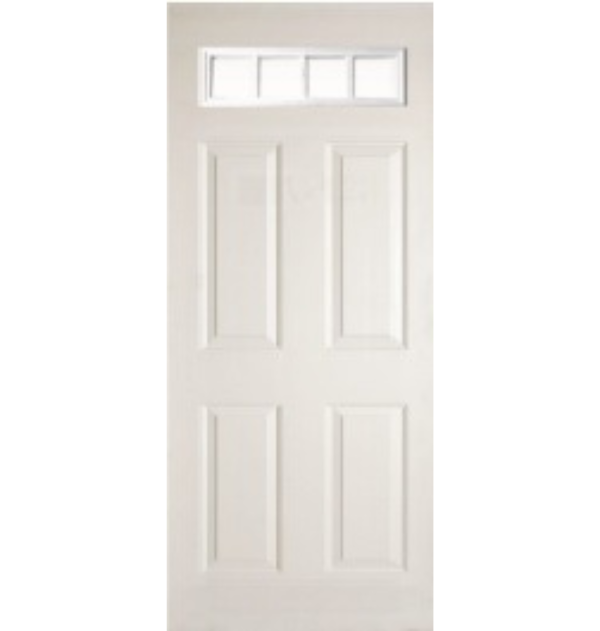 Puerta de Acero 4 Luces Clásica
